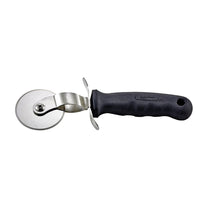 Winco Small 2-1/2-Inch Stainless Steel Wheel Pizza Cutter with Soft Grip Handle, Black