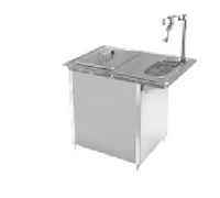 Randell Custom & Serving Drop-In Ice and Water Unit with 43 lb Insulated Ice Chest