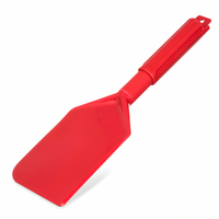 Sparta® 13-1/2 Inch Flexible Nylon Paddle Scraper with Plastic Handle, Red