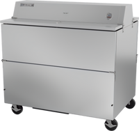 Beverage-Air STF49HC-1-S Dual Access School Milk Forced-Air Cooler, 49 Inch, 20.55 Cu. Ft., Stainless Steel