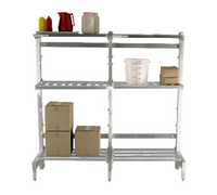 New Age 21-Inch Deep x 72-Inch High Common Upright for 18-Inch Cantilever Shelving