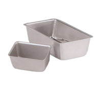 Vollrath Wear-Ever Professional Standard Strength 5 lb Aluminum Bread Loaf Pan