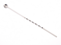 Barfly Bartender Tasting Spoon, 10.8-Inch Twisted Shaft, 18/8 Stainless Steel