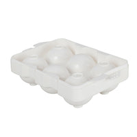 Winco ICCP-6W Ice Sphere & Cube Molds Case of 72