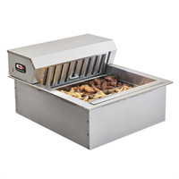Crisp 'N Hold Stainless Steel Drop-In Fried Food Station with Removable Forced-Air Heating System