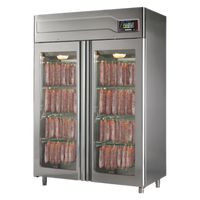 Stagionello Evo Free-Standing 200 kg Meat Curing Cabinet with ClimaTouch and Fumotic