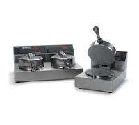 Nemco Dual Countertop Waffle Cone Maker with Digital Controls, 120V