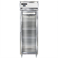 Continental Refrigerator D1FNGD Designer Line One-Section Reach-In Glass Door Freezer
