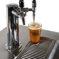 Perlick Nitro Dispensing Kit — Single-Infuser Kit with 6-Way Distributor, Hoses & Regulator Assembly