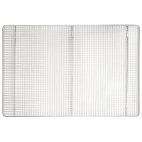 Winco Full-Size Stainless Steel Footed Wire Sheet Pan Grate, 16 x 24 Inches