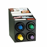 Dispense-Rite Countertop Cup and Lid Dispensing Cabinet with 4 Cup Dispensers