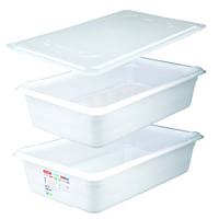 Araven 4.5 Gallon White Defrost Kit with Holding Box, Drip Box, and Lid
