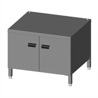 Lainox Naboo Stainless Steel Stand Cabinet with Doors and Side Runners for 6 + 6 EN1 Pans