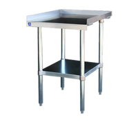 Comstock-Castle 60-Inch Wide x 30-Inch Deep Equipment Stand with Stainless Steel Top and Galvanized Base