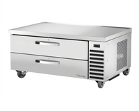 True 51-7/8-Inch Wide Refrigerated Chef Base with 2 Locking Drawers, R290, Spec Package 3