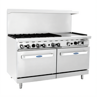 Atosa USA, Inc. AGR-6B24GR-LP CookRite Gas Ranges