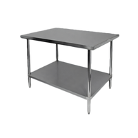 Thunder Group SLWT43030F Stainless Steel Prep Tables