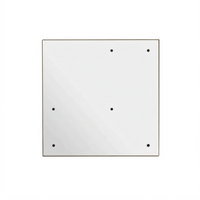Royal Series Stainless Steel 90° Rear Inside Corner Filler for Drink Rails