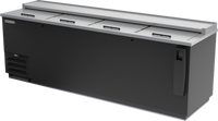 Beverage-Air Frosty Brew 95-Inch Black Horizontal Deep Well Bottle Cooler, 28.63 Cu. Ft., Self-Contained R290