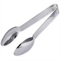 Terra 7-Inch Stainless Steel Serving & Ice Tongs