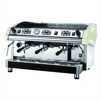 CBC Royal Traditional TECNICA 3-Group Semi-Automatic Commercial Espresso Machine with Volumetric Touchpad