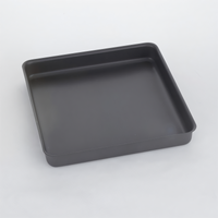 American Metalcraft EZ-Release 16-Inch Square Deep Dish Straight-Sided Aluminum Pizza Pan