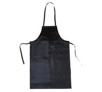 Crestware Black Nylon Dishwasher Apron with Adjustable Neck and Back Ties, 42 x 29 Inches