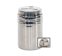9 oz Stainless Steel Dredge/Shaker with 3-Way Adjustable Top