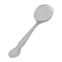 Belinda Heavy Weight 18/0 Stainless Steel Bouillon Spoon, 6 Inch, Bright Vibro Finish