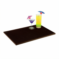 Omcan USA Brown 18-Inch x 12-Inch Bar Service Mat