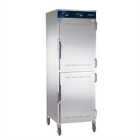 Alto-Shaam Quick Ship Halo Heat Double-Compartment Low Temperature Holding Cabinet, 120V, 5-Inch Casters
