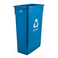 Winco PTC-23L Commercial Trash Cans