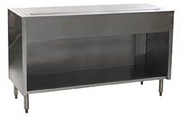 Spec-Master 63-1/2-Inch Stainless Steel Beverage Urn Stand with Open Shelf