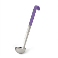 Vollrath Jacob's Pride 2 oz Purple Kool-Touch One-Piece Heavy-Duty Stainless Steel Ladle