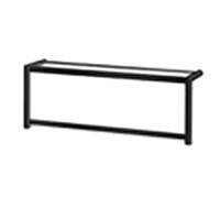 Vollrath 4-Series Signature Server 3-Well Traditional Cafeteria Breath Guard with Top Shelf