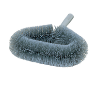 Flo-Pac Wide Wall Duster Dust Mop Head, 2-7/8-Inch Flagged Filament, Gray