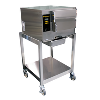 AccuTemp Evolution 3-Pan Connectionless Boiler-Free Electric Convection Steamer, Stand-Mounted, 240V