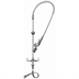Thumbnail image #1 for T&S Brass Low-Lead Single Hole Deck Mount Pre-Rinse Faucet Assembly with 24 Inch Riser and 0.65 GPM Spray Valve