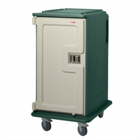 Cambro Tall Profile Insulated 2-Compartment Meal Delivery Cart for 14