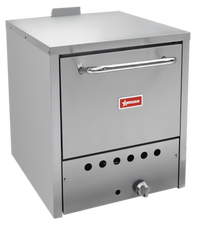 19.5-Inch Single Chamber Countertop Natural Gas Pizza Oven, 32,000 BTU