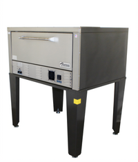 Peerless CE51PE Single-Deck Electric Pizza Oven with 42 x 32-Inch Steel Deck and Digital Controls