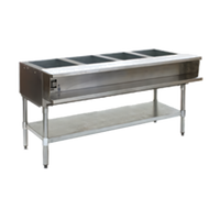 Eagle Group Electric Water Bath Hot Food Table, 4 Openings, 63-1/2 Inch Wide