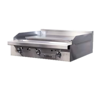 Southbend Platinum Heavy Duty 36-Inch Sectional Gas Plancha Griddle Range with Convection Oven Base