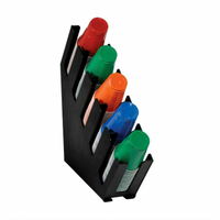 Dispense-Rite Five-Section Slim Cup and Lid Organizer for 6 oz. to 44 oz. Cups