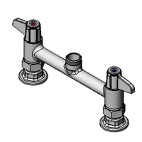 Equip 8-Inch Center Deck-Mount Mixing Faucet, Less Nozzle, Low-Lead, ADA Compliant