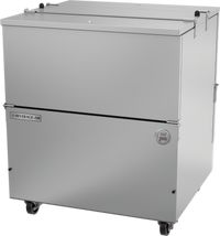 Beverage-Air ST34HC-S Dual Access Cold Wall School Milk Cooler, 34-Inch Stainless Steel, 12.37 Cu. Ft.
