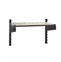 Cambro Camshelving Elevation Series Wall-Mounted Vented Shelf Kit, 18