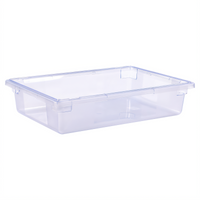 StorPlus™ Blue Color-Coded Stackable Polycarbonate Food Storage Box, 26 x 18 x 6 Inch, 8.5 Gallon
