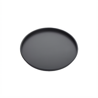 American Metalcraft EZ-Release 4000 Series 8 Inch Round Straight-Sided Aluminum Pizza Pan