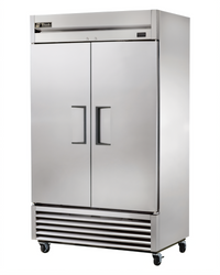 True T-43-HC Two-Section Reach-In Solid Swing Door Refrigerator, 47-Inch Wide